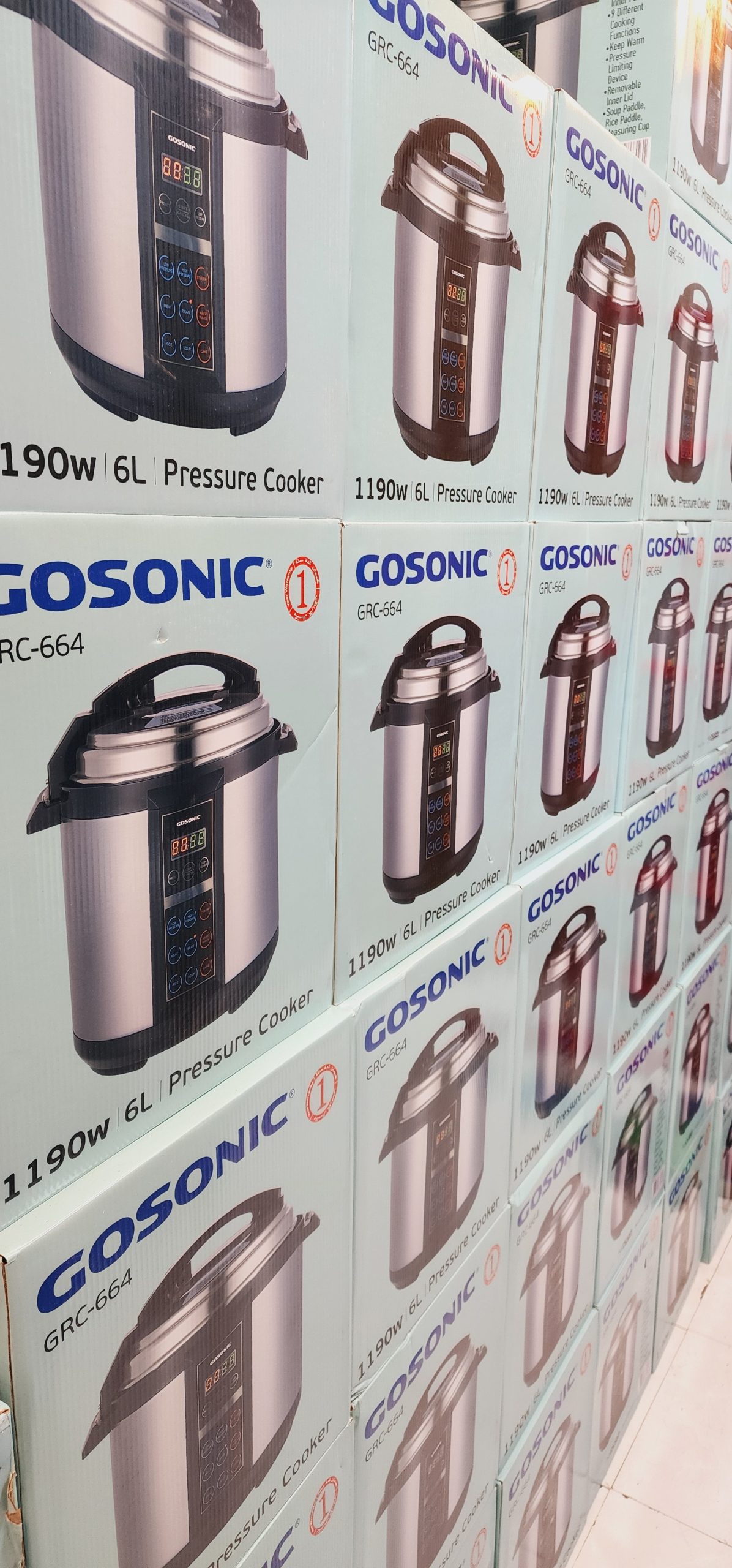 زودپز 6 لیتری گوسونیک مدل GRC-664