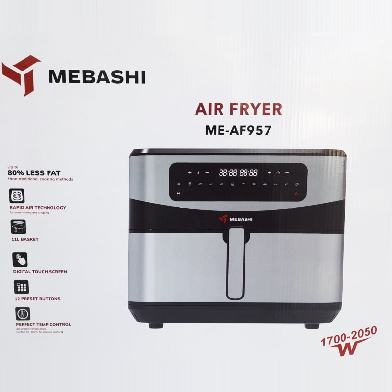 سرخ کن بدون روغن 11 لیتری مباشی مدل MEBASHI ME-AF957