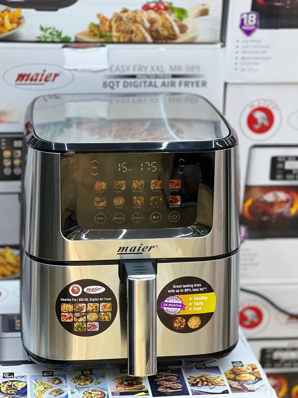 سرخ کن بدون روغن مایر مدل Maier MR-989