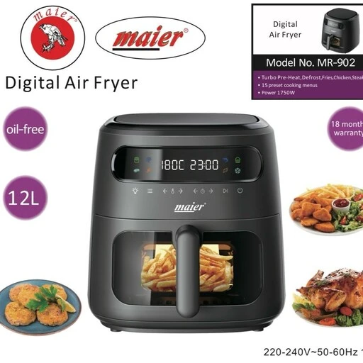 سرخ کن بدون روغن 12 لیتری مایر مدل MR-902