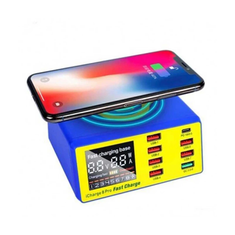 شارژر رومیزی بی سیم مکانیک مدل 8 PRO