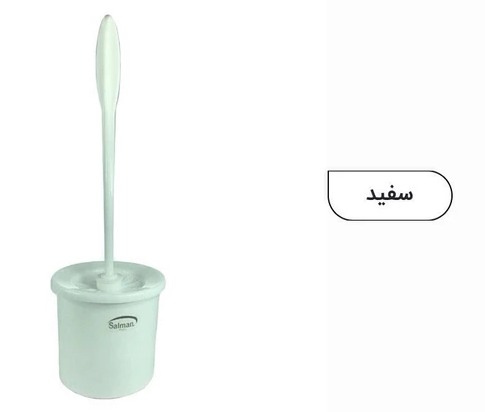 برس توالت شوی پلاستیک سلمان مدل گلبرگ