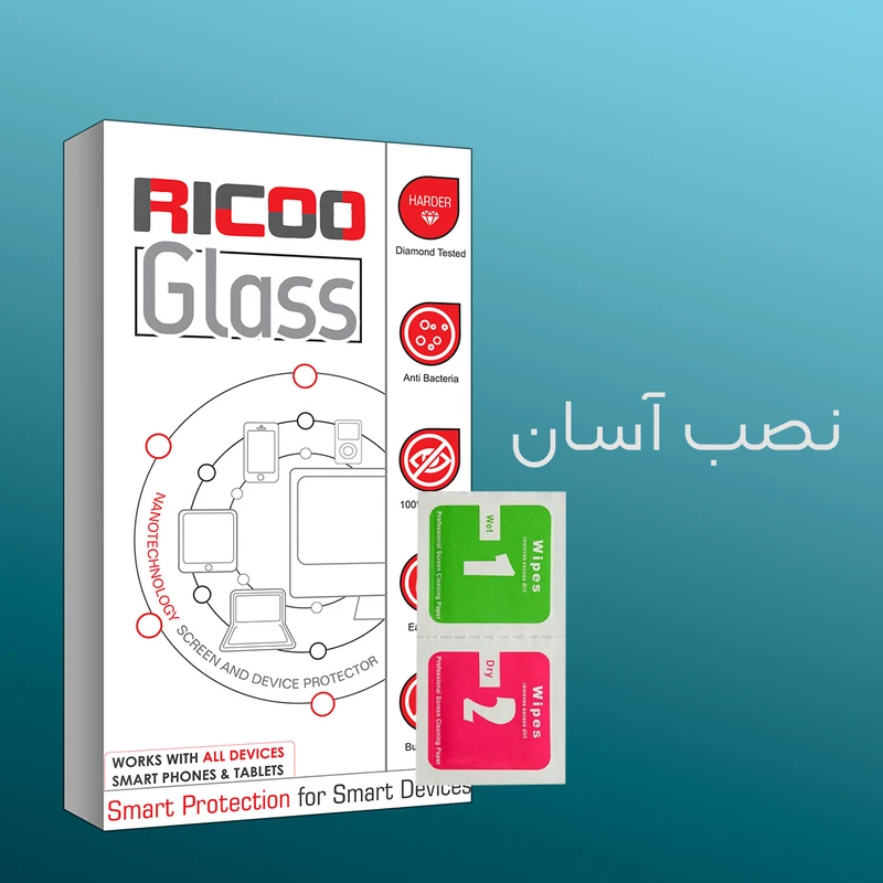 محافظ صفحه نمایش مات ریکوو مدل +HD مناسب برای گوشی موبایل اپل Iphone X/Xs/11 Pro
