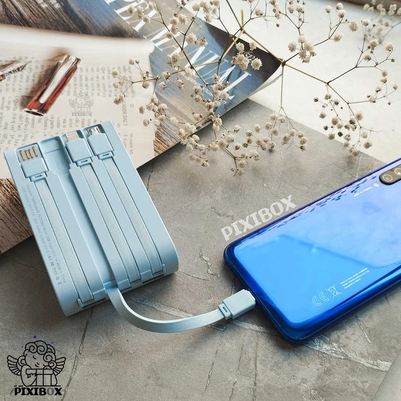 پاوربانک طرح فانتزی خرسی مدل Retro Camera ظرفیت 10000 میلی آمپر ساعت