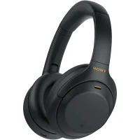 هدفون بی‌سیم سونی مدل WH-1000XM4 دو گوشی، با رابط USB Type-C و جک صدا و بلوتوث، مناسب برای مکالمه