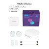 پنل روشنایی هوشمند گووی مدل Glide Hexa H6061