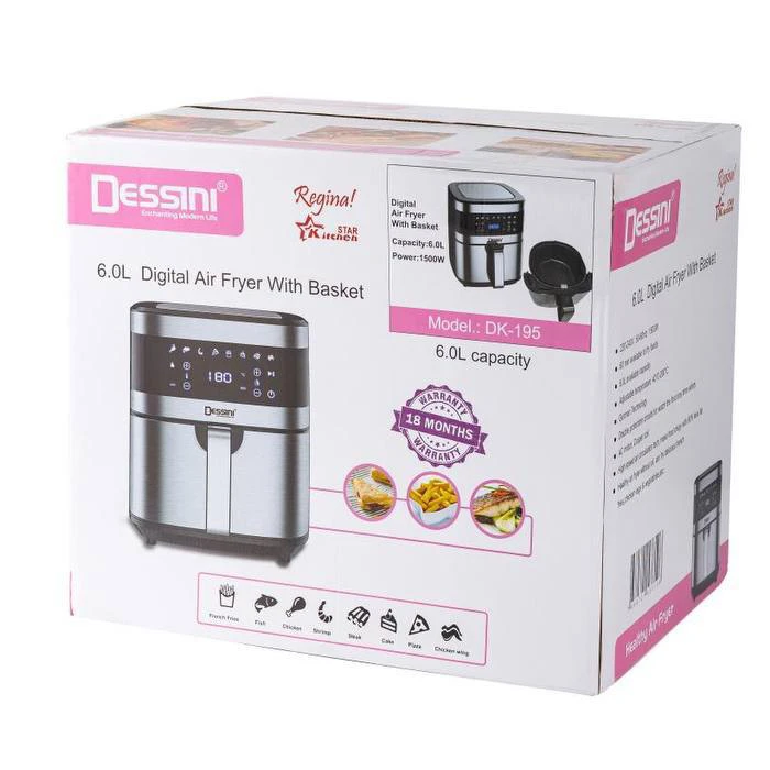 سرخ کن بدون روغن دسینی مدل DK-195