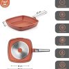 ماهیتابه گریل وستینگ هاوس مدل WCFP0095G28OR