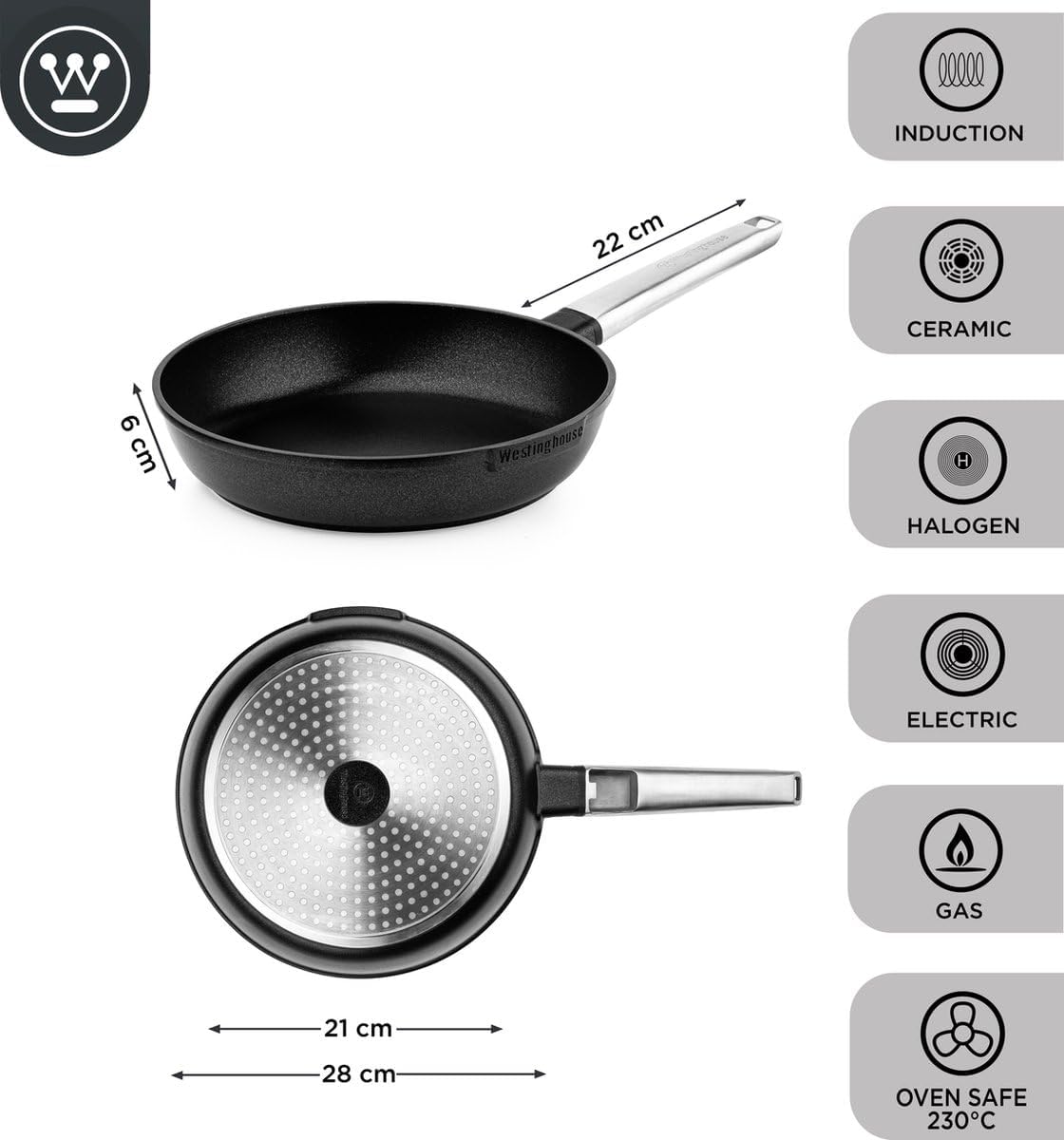 ماهیتابه وستینگ هاوس مدل WCFP0095028BK