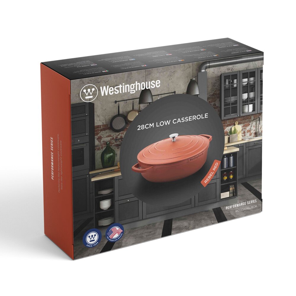 ظرف پخت کم عمق وستینگ هاوس مدل WCCC0095L28OR