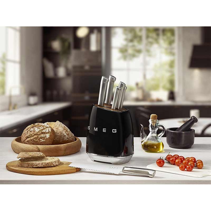 سرویس چاقو 7 پارچه اسمگ مدل KBSF01BL