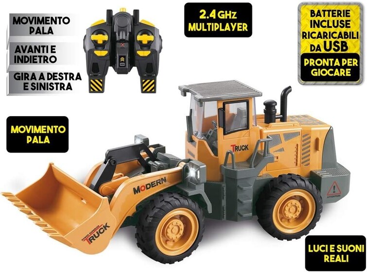 ماشین بازی کنترلی لودر شیمینگ مدل XM-6826L